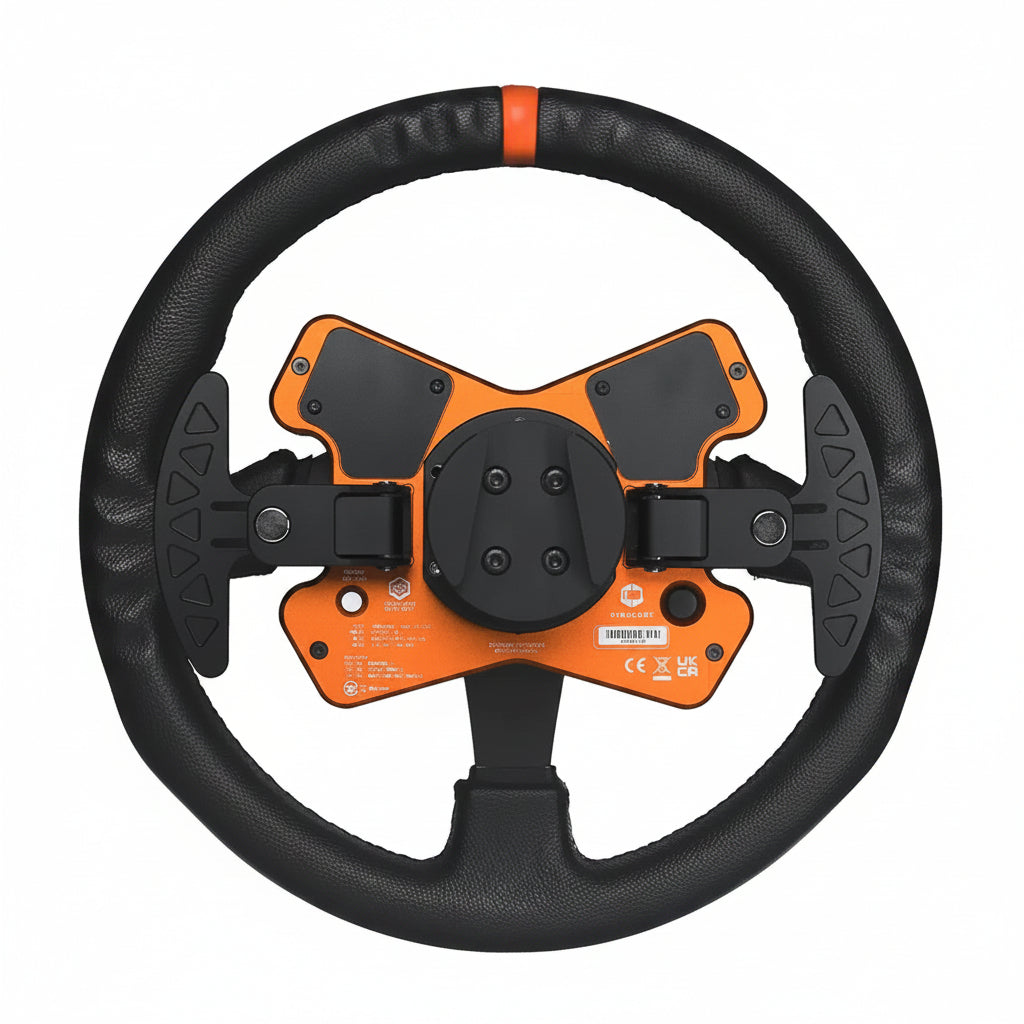 SIMUCUBE Tahko Round Orange Steering Wheel