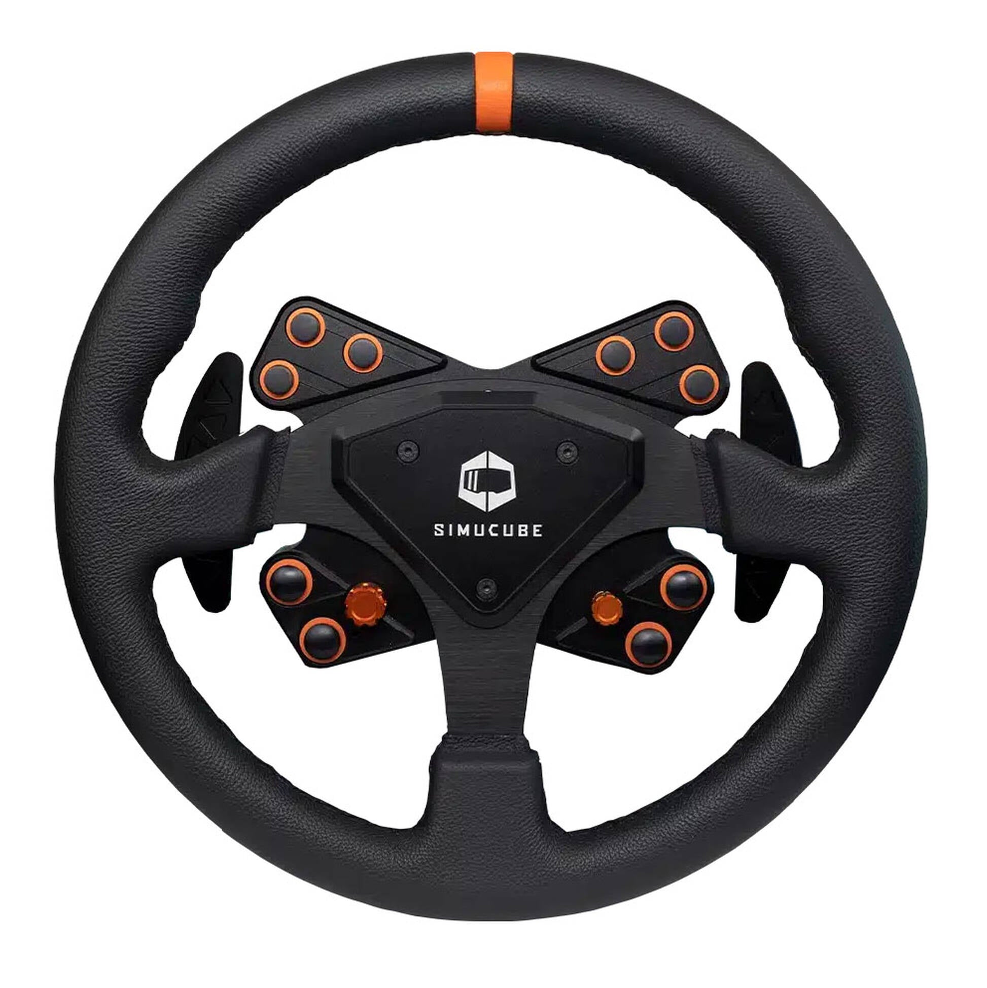 SIMUCUBE Tahko Round Black Steering Wheel