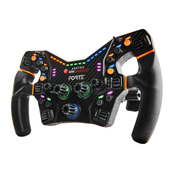 Asetek Forte® Formula Steering Wheel (Orange)