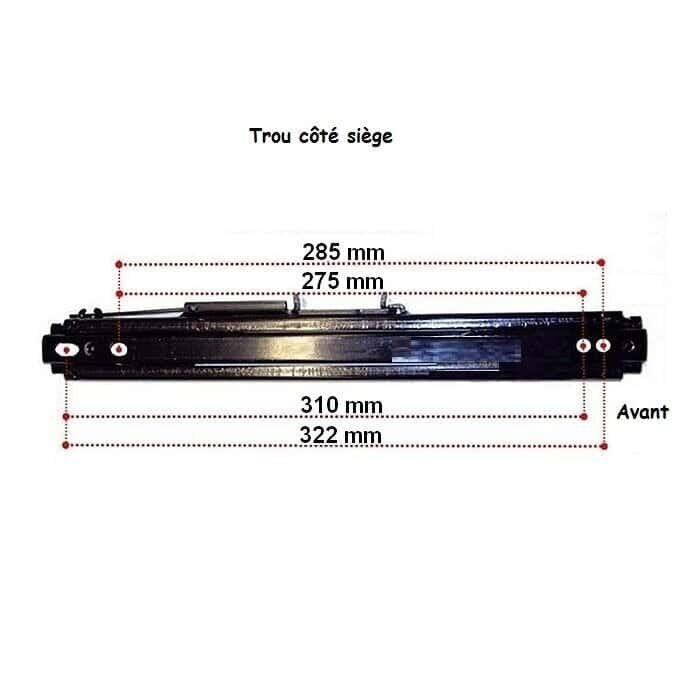 SPARCO Universal sėdynės bėgeliai