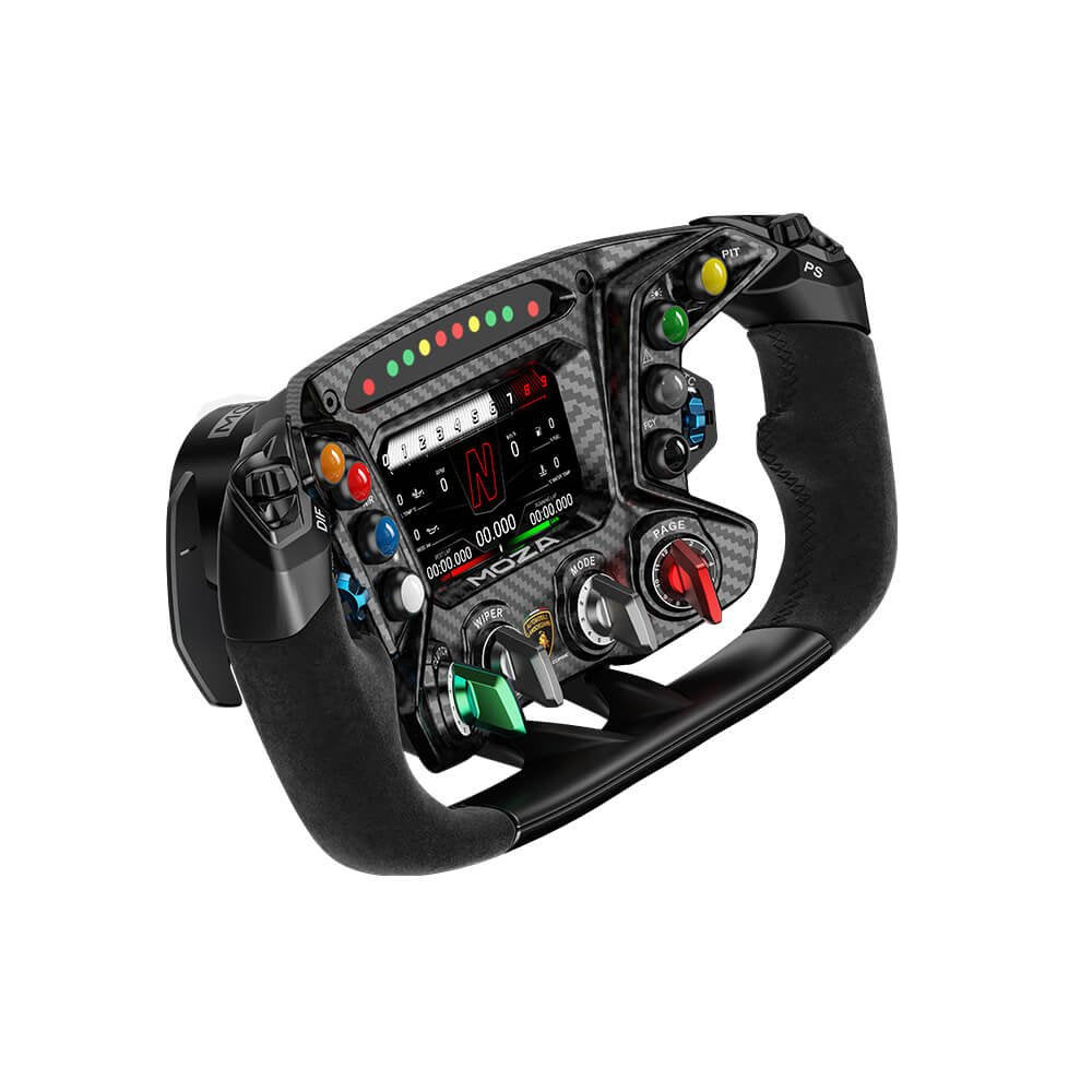 MOZA Lamborghini Squadra Corse Essenza SCV12 Steering Wheel
