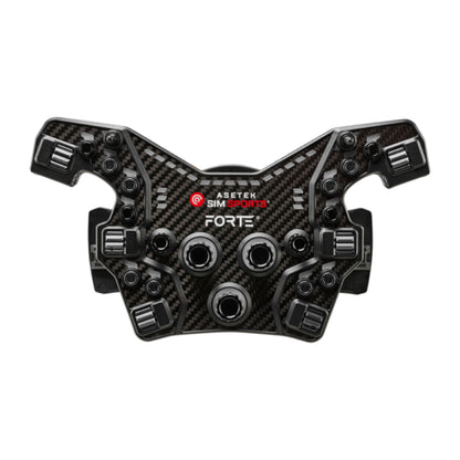 ASETEK Forte Formula Button Box (Black, Alu. Buttons)