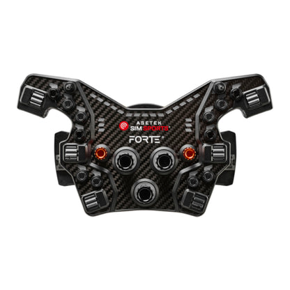 ASETEK Forte Formula Button Box (Black, Alu. Buttons)