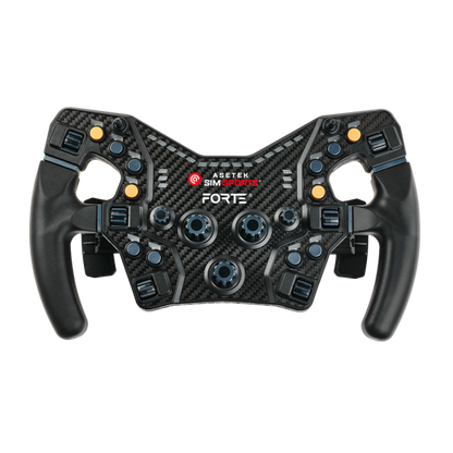 Asetek Forte® Formula Steering Wheel (Orange)