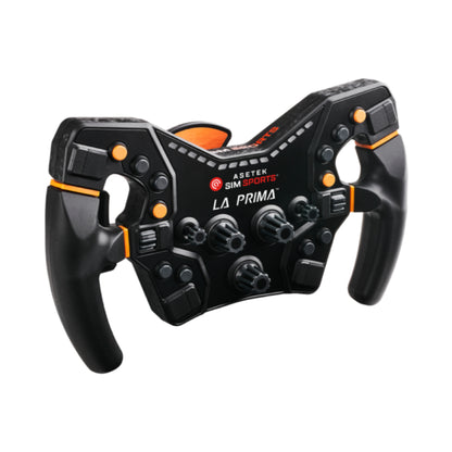 ASETEK La Prima Formula Steering Wheel (Orange)