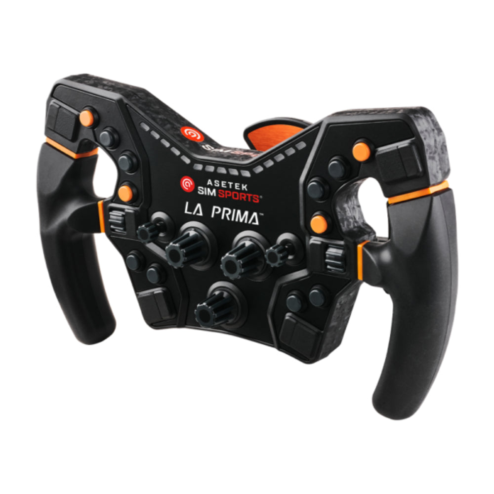 ASETEK La Prima Formula Steering Wheel (Orange)