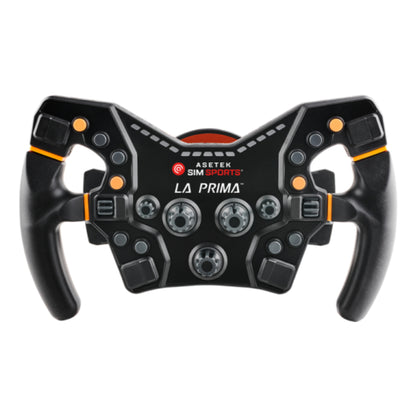ASETEK La Prima Formula Steering Wheel (Orange)