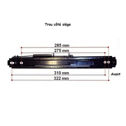 SPARCO Universal sėdynės bėgeliai