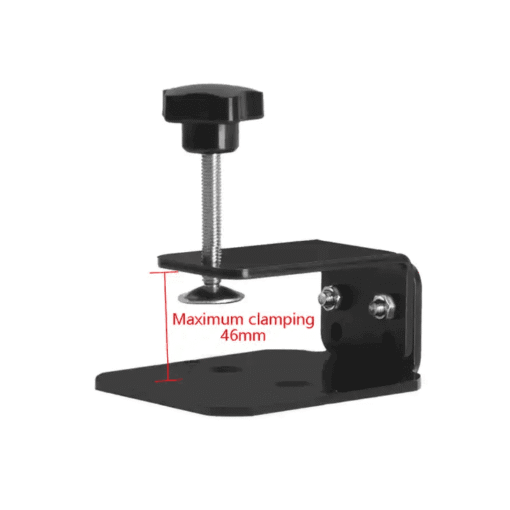 Žaidimų vairų priedų stalo tvirtinimas (table clamp).