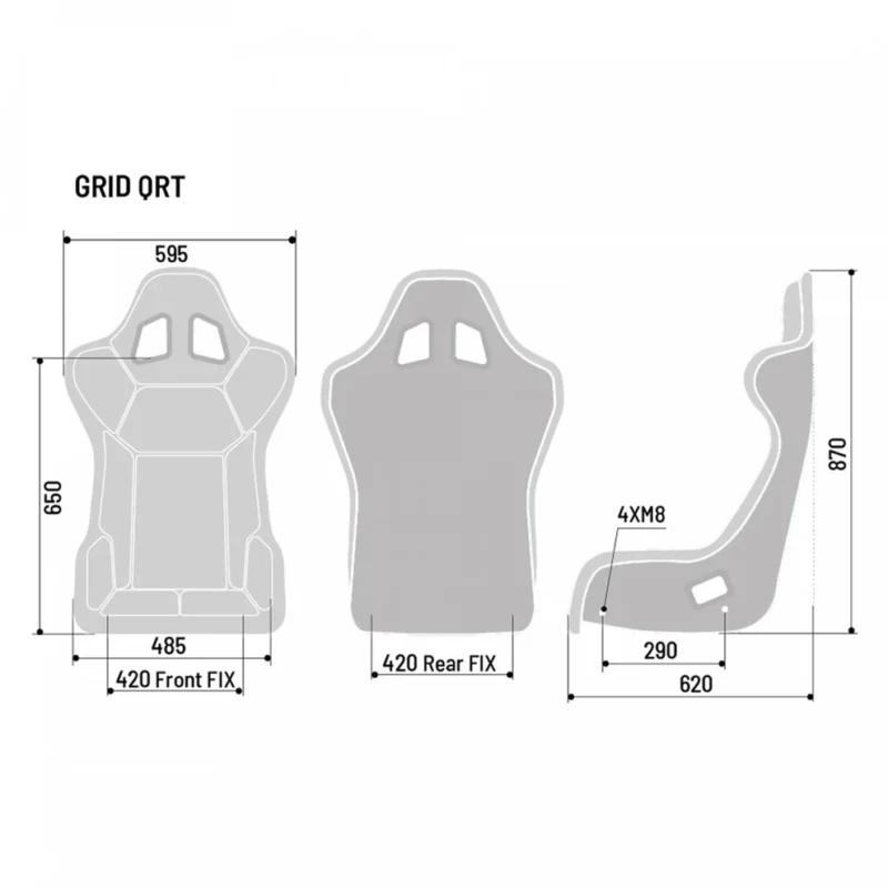 SPARCO GRID Q QRT sėdynė - Image 6