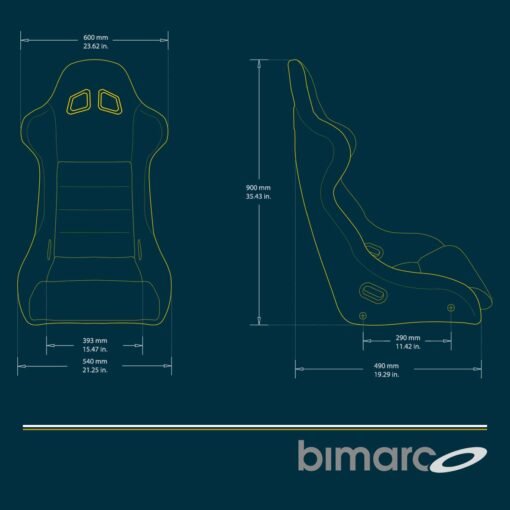 BIMARCO COBRA 3 L sėdynė - Image 2