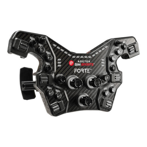 Asetek Forte® Formula Button Box (Black, Alu. Buttons) - Image 5