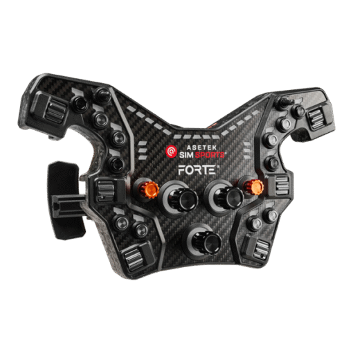 Asetek Forte® Formula Button Box (Black, Alu. Buttons) - Image 2