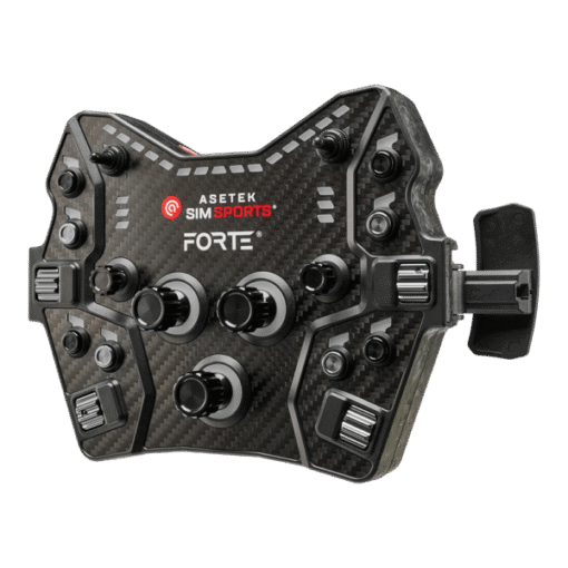 Asetek Forte® GT Button Box (Black, Alu. Buttons) - Image 3