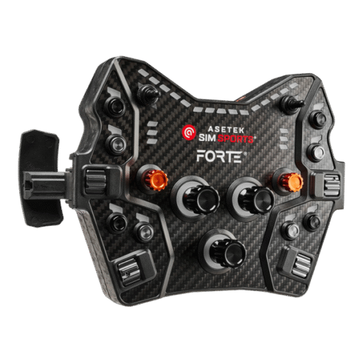 Asetek Forte® GT Button Box (Black, Alu. Buttons) - Image 4