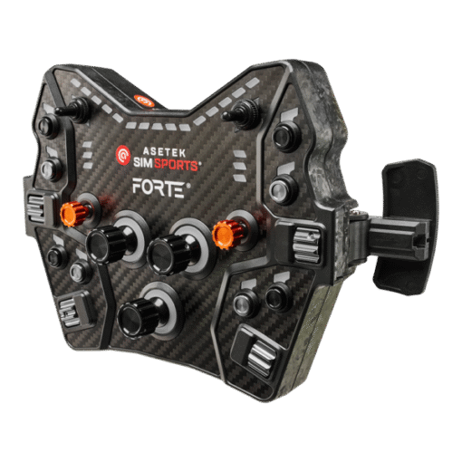 Asetek Forte® GT Button Box (Black, Alu. Buttons) - Image 2
