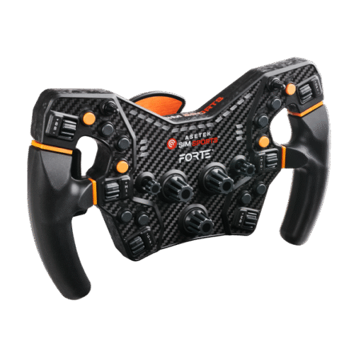 Asetek Forte® Formula Steering Wheel (Orange) - Image 7