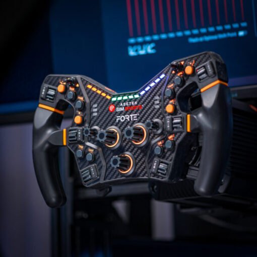 Asetek Forte® Formula Steering Wheel (Orange) - Image 2