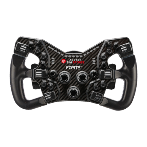 Asetek Forte® Formula Button Box (Black, Alu. Buttons) - Image 12