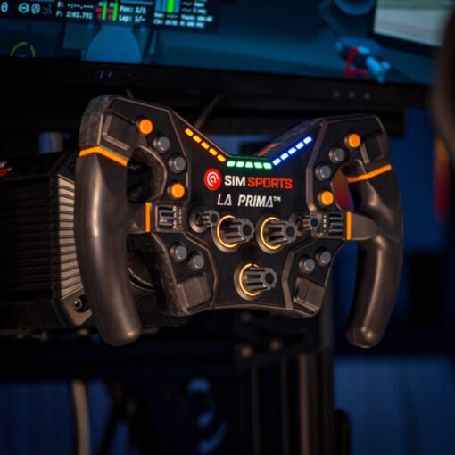 Asetek La Prima™ Formula Steering Wheel (Orange) - Image 2