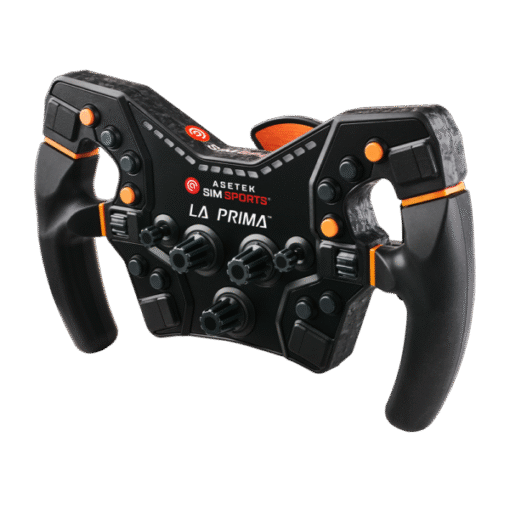 Asetek La Prima™ Formula Steering Wheel (Orange) - Image 4